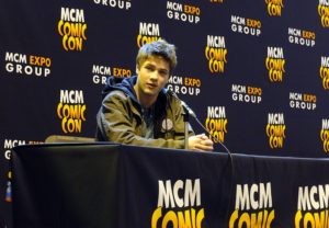 Read more about the article Falling Skies Panel with Connor Jessup at MCM Birmingham Comic Con