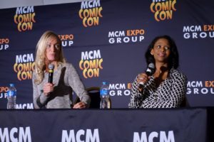 Read more about the article Once Upon a Time panel with Victoria Smurfit and Merrin Dungey at MCM Birmingham Comic Con