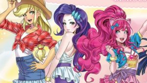 Read more about the article Kotobukiya reveal art of the Mane Six My Little Pony Bishoujo series